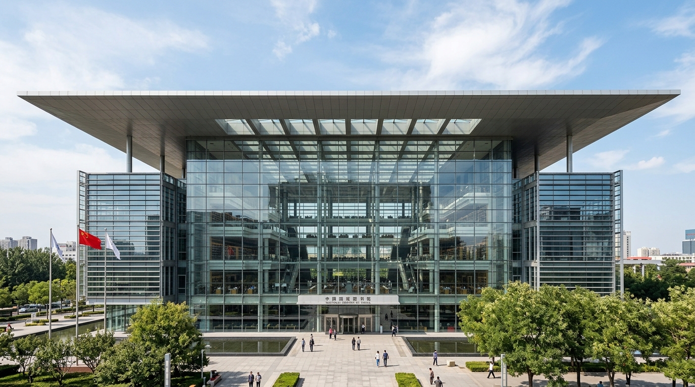 National Library of China design by KSP Engel