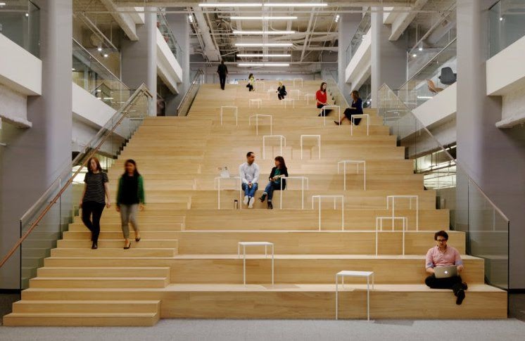 Library Seating Felicity at Stairs View 1